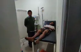 Víctima de mordedura de serpiente fue asistida en un hospital de Canindeyú.