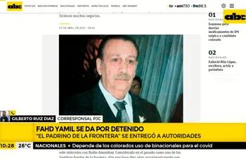 Fahd Yamil, "el padrino de la frontera", se entregó a las autoridades brasileñas