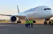 Un avión de Air France estuvo este viernes en suelo paraguayo.