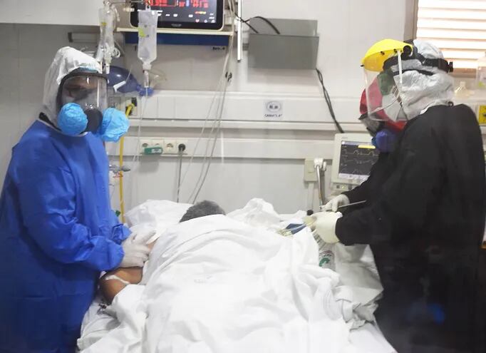 En el hospital respiratorio de Encarnación la situación es crítica, dijo el director del centro médico.