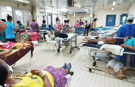 Al día, más de 1.200 pacientes internados además del personal de guardia reciben alimentos en el Hospital Nacional.