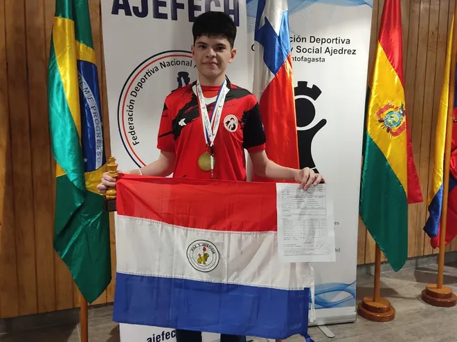 El maestro FIDE Sebastián Melián obtuvo la medalla de bronce en el Campeonato Sudamericano Sub 20, en Antofagasta, Chile.