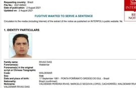Bajo el nombre de Waldemar Rivas Días, una de las identidades de Cachorrao, se emitió la orden de captura.