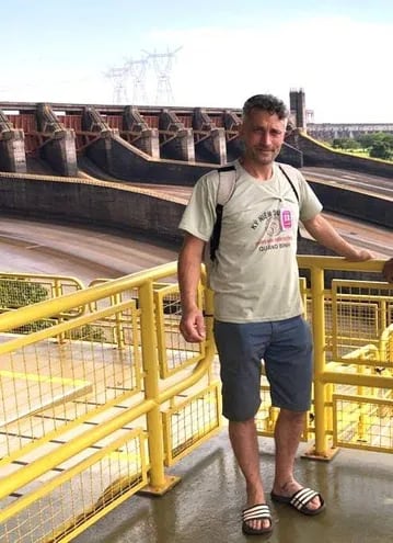 Florian Geraud, ciudadano francés desaparecido en Paraguay.
