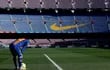 GRAFCAT2877. BARCELONA, 08/05/2021.- El jugador del FC Barcelona Leo Messi durante el partido de LaLiga que su equipo disputa ante el Atlético de Madrid esta tarde en el Camp Nou de Barcelona. EFE/Enric Fontcuberta