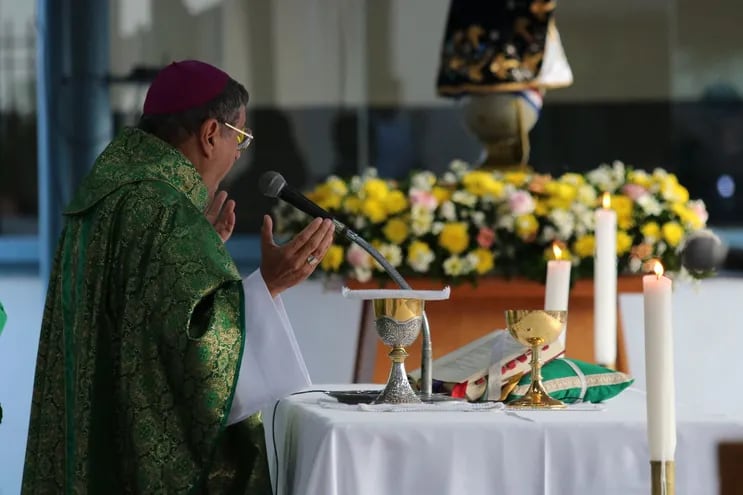 Caacupé: obispo pidió orar por los adictos y exhortó a los feligreses a no vivir con miedo