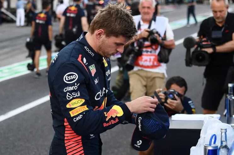 El neerlandés Max Verstappen, piloto de Red Bull Racing, durante la clasificación del Gran Premio de Japón 2023.