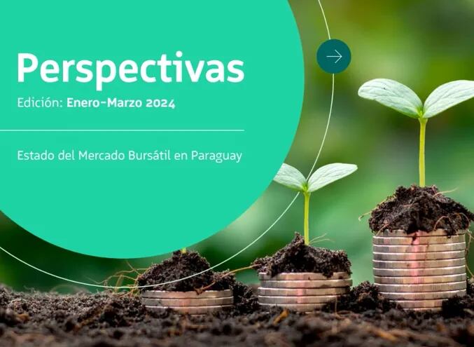 Imagen de presentación del informe elaborado por ueno Casa de Bolsa sobre el mercado financiero paraguayo y sus perspectivas.