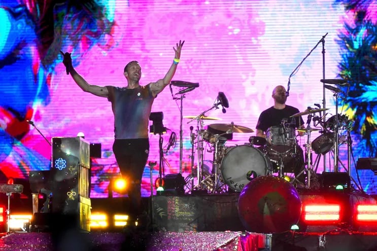 Coldplay en Rio de Janeiro, Brasil. Septiembre de 2022. Archivo.