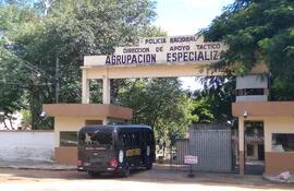 El expolicía, Narciso Cañete, se encuentra recluido en la Agrupación Especializada desde el 2017.