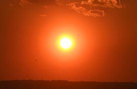 Clima Tiempo Pronóstico Meteorología Calor Caluroso San Bernardino Sol Atardecer