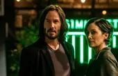 Keanu Reeves y Carrie-Anne Moss en "Matrix Resurrecciones", en cartelera en cines de Paraguay.