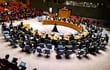 El Consejo de Seguridad de la ONU, reunido en la sede permanente de Nueva York.