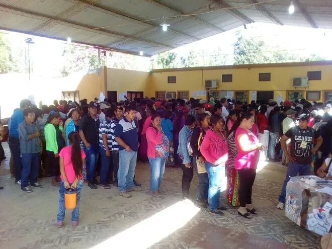 Un alto nivel del electorado en el Chaco lo componen pueblos originarios. (Foto prepandemia).