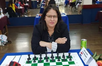 La WIM Jennifer Pérez Rodríguez, número uno de Paraguay, se lució en el torneo de Ecuador.