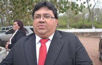 José Domingo “Mino” Adorno, gobernador del departamento de Alto Paraguay, al que le detectaron irregularidades.