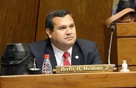 Derlis Maidana, presidente de la comisión de Asuntos Constitucionales.
