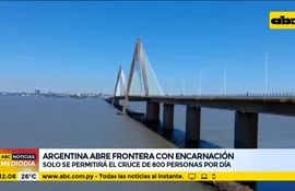 Tras 18 meses, Argentina abre frontera con Encarnación