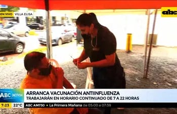 Arranca vacunación Antiinfluenza