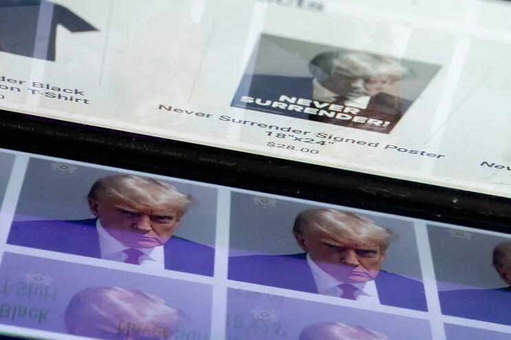 Foto ilustrativa del registro del expresidente de Estados Unidos, Donald Trump.  (AFP)