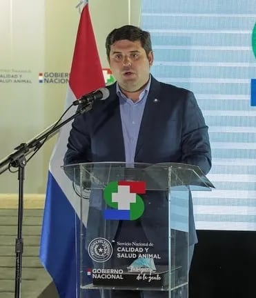 José Carlos Martin, titular de Senacsa, en el evento del ente, en la Expo 2021.