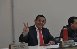 Richard Peralta (ANR HC) como gobernador interino tras la destitución de Juan Carlos Vera Báez (ANR HC)