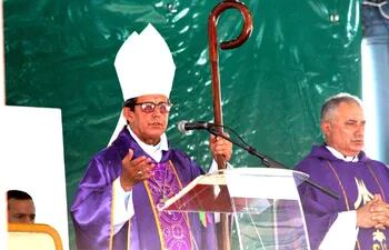 Monseñor Pedro Collar, obispo de la Diócesis de Misiones y Ñeembucú.