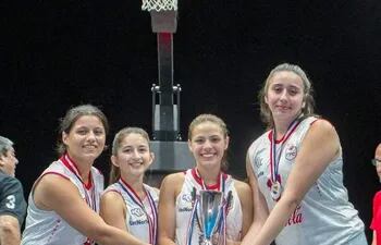 Las chicas de Félix Pérez ganaron la Liga 3x3 U17.