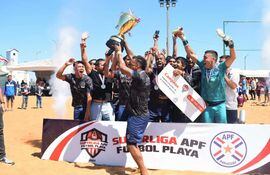 En el Arena Municipal de Encarnación, Presidente Hayes se consagró campeón de la etapa final de la Superliga de Fútbol de Playa.