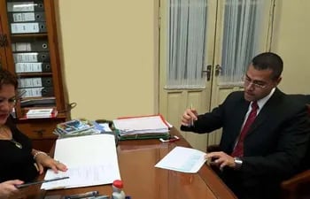 Humberto Rosetti, fiscal adjunto de Alto Paraná, quien ahora ejercerá funciones en Guairá y Caazapá.