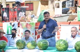 Gobernador de Misiones Carlos Arrechea (ANR) prometió apoyar a los productores de Sandia.