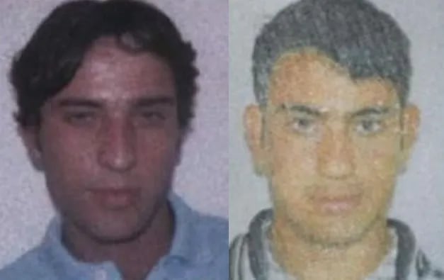 Tomás Araújo Acosta y Gustavo Araújo Acosta en fotos de archivo dadas a conocer por la Policía. Ambos fueron abatidos anoche.