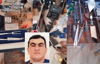 Armas de todo tipo, herramientas, joyas y hasta guitarras fueron encontradas en la vivienda de Oracio Cirilo Ríos Vera, que logró fugarse de la Policía. El mismo puede ser considerado el ladrón de los políticos, ya que estuvo incolucrado en robos a dos autoridades.