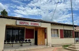Hospital Regional de Boquerón, ubicado en Mariscal Estigarribia.