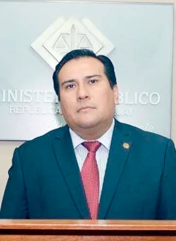Édgar Benítez Delgado, fiscal que imputó a los sindicados.