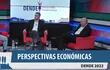 Los economistas y ex ministros de Hacienda Manuel Ferreira  y César Barreto, junto a Yan Speranza, en el cierre de Perspectivas Dende 2022