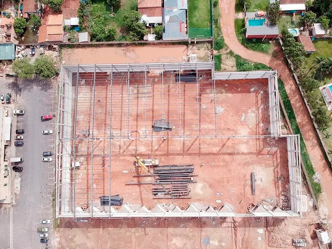 La construcción de 6.120 m², aledaña al mercado Abasto Norte, estará lista este año.