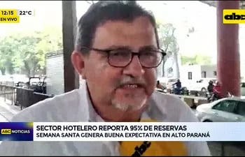 Video: Sector hotelero reporta 95% de reservas