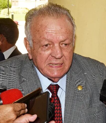 Juan Carlos Wasmosy, expresidente de la República y propietario de la firma que explota la quiniela desde 2015.