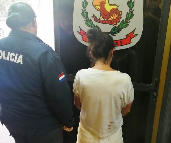 Lourdes Martínez fue reducida por su víctima y luego entregada a la Policía Nacional.