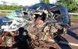 Dos personas fueron víctimas fatales en  un accidente de tránsito en Yby Yaú