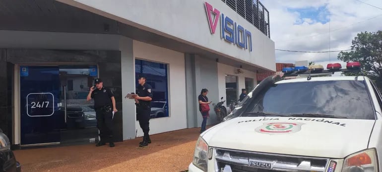 La víctima fue interceptada cuando llegada al banco Visión de Ciudad del Este.