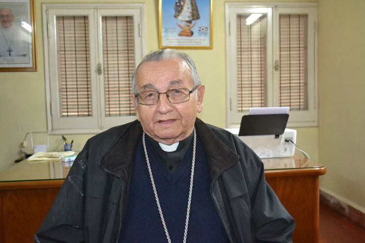 Monseñor Mario Melanio Medina, obispo emérito de San Juan Bautista, Misiones.
