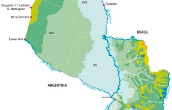 Límite y frontera del Paraguay