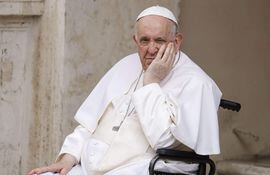 El Papa Francisco durante una aparición pública reciente, en la Ciudad del Vaticano. (EFE)