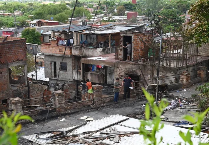 Varias personas quedaron afectadas por el incendio que se registró en la Chacarita el viernes 6 de octubre.