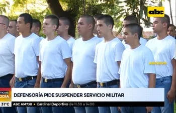 Defensoría del Pueblo pide suspender Servicio Militar Obligatorio