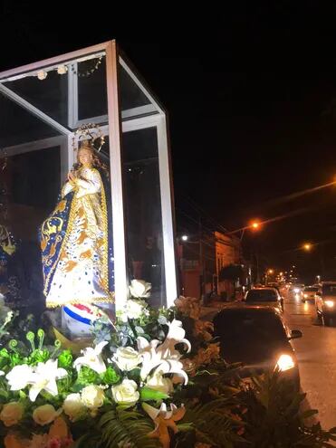 Virgen de Caacupé en Asunción