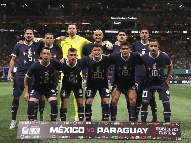 31-08-2022 FOTOS TWITTER @AlbirrojaMEXICO VS PARAGUAY