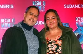 Pablo Meilicke y Patty Aguayo Royg encabezaron los cortos “Desde el monte”.